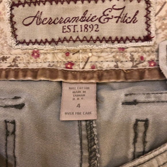 Abercrombie & Fitch Khaki Cargo Pants - Picture 4 of 4